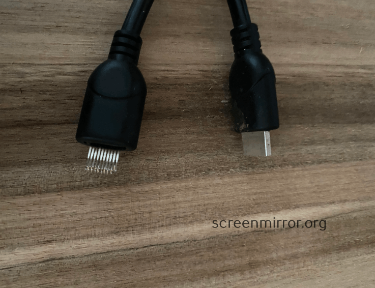 Check your HDMI cable