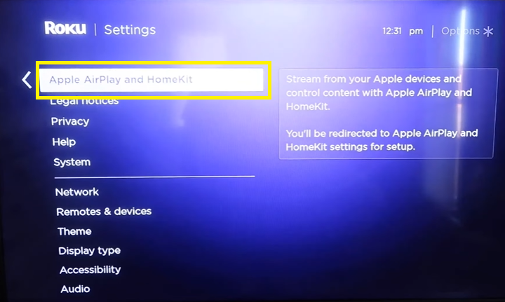 westinghouse tv screen mirroring - Choose Apple and AirPlay HomeKit